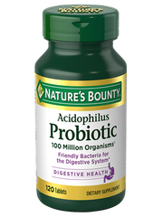 Nature's Bounty Acidophilus Probiotic 0.5mg (120 tablets)