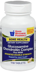 Good Neighbor Pharmacy Glucosamine Chondroitin Complex 110 tablets