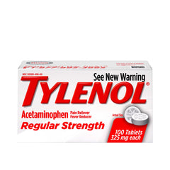 Tylenol Regular Strength (100 tablets)