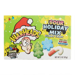 Warheads Sour Holiday Mix Gummy Candy 3oz