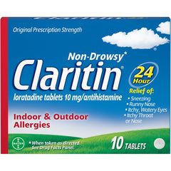 Claritin Allergy 10mg Tabs 10ea
