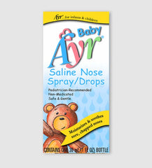 Ayr Baby Saline Nose Spray/Drops 1fl oz