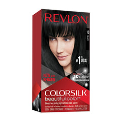 Revlon Colorsilk Beautiful Color Permanent Hair Color 10 Black