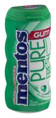 Mentos Pure Fresh Gum Spearmint Sugarfree 15pieces