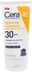 Cerave Hydrating Mineral Body Sunscreen SPF 30 5oz
