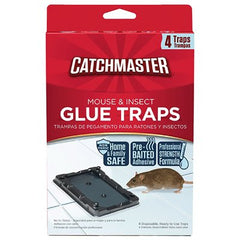 Catchmaster Mouse & Insect Glue Traps 4ct