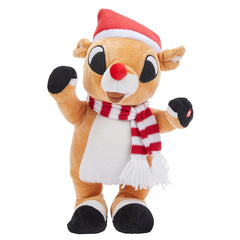 Rudolph the Red-Nosed Reindeer Musical Dancing Plush