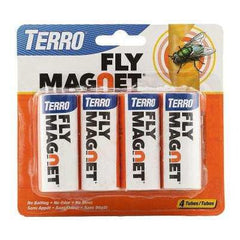 Terro Fly Magnet Fly Paper 4 tubes