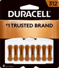 Duracell Hearing Aid Battery 312 (8 count)