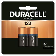 Duracell 123 Lithium Battery 2ct