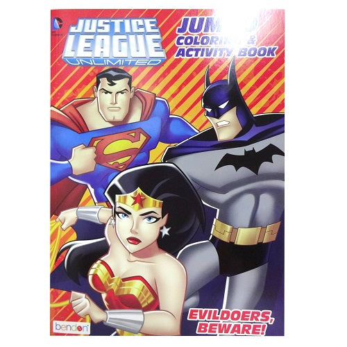 DC Comic Justice League Coloring Book