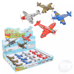 Vintage Aircraft Assorted Colors 1ct
