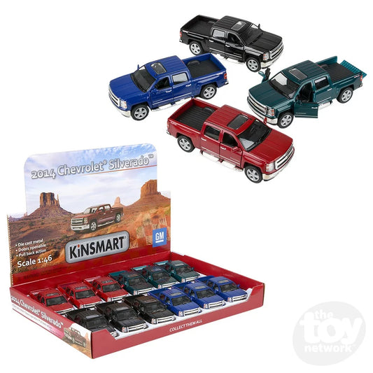 Kinsmart 2014 Chevrolet Silverado Assorted Colors 1ct