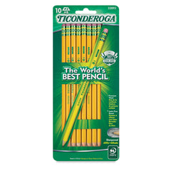 Ticonderoga Sharpened #2 Pencils 10ct