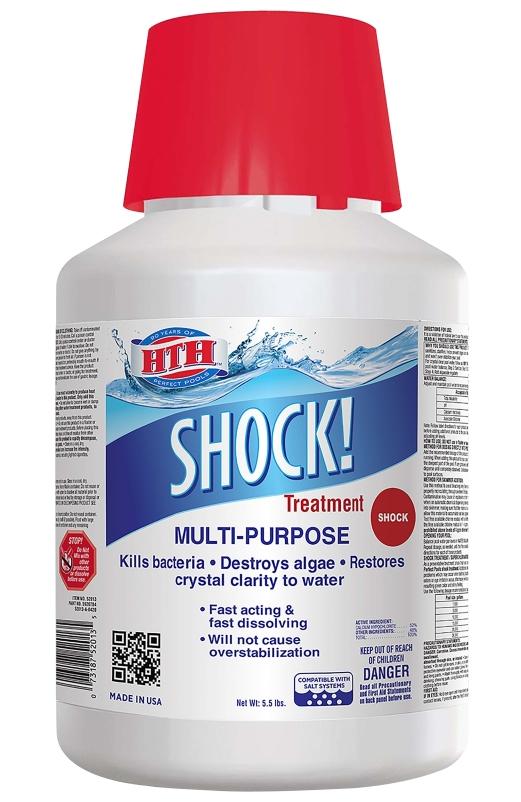 HTH Shock! Treatment Multi-Purpose Sanitizer 5.5lbs