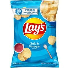 Lay's Salt & Vinegar Potato Chips 2 5/8oz