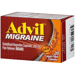 Advil Migraine Liquid Filled Capsules 20ct