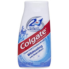 Colgate 2in1 Whitening w/ Stain Lifters Liquid Gel Toothpaste 4.6oz