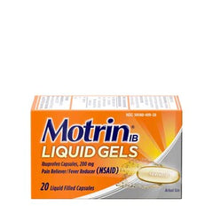 Motrin Liquid Gels (20 liquid filled capsules)