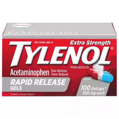 Tylenol Extra Strength Rapid Release Gels (100 gelcaps)
