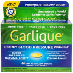 Garlique Healthy Blood Pressure Formula (60 caplets)