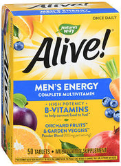 Nature's Way Alive! Men's Energy Complete Multivitamin 50 tablets