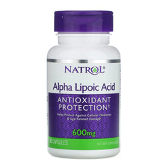 Natrol Alpha Lipoic Acid 600mg (30capsules)