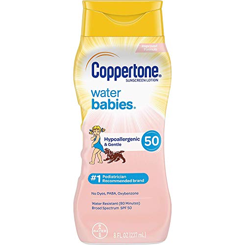 Coppertone Water Babies Sunscreen Lotion SPF 50 8oz