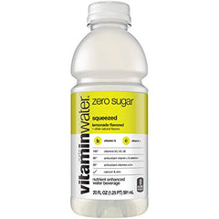 Vitamin Water Zero Sugar Squeezed Lemonade Flavored 20fl oz