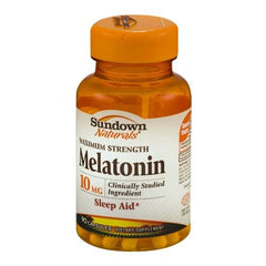 Sundown Melatonin 10 mg Capsules, 90 Count