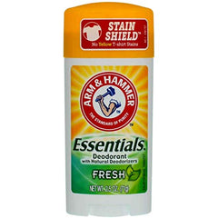 ARM & HAMMER Essentials Natural Deodorant Fresh, 2.50 oz