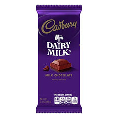 Cadbury Dairy Milk Chocolate Candy Bar 3.5 oz