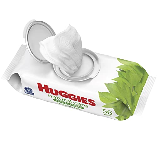 Huggies Natural Care Sensitive Unscented Baby Wipes 56count