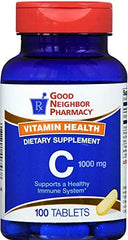 Good Neighbor Pharmacy Vitamin C 1000mg (100 tablets)