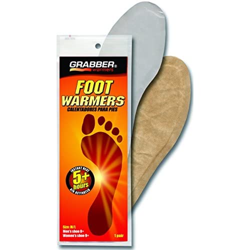 Grabber Warmers Foot Warmers 1 Pair, Size M/L