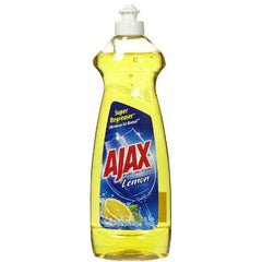 Ajax Lemon Scent Dish Liquid Soap 14 oz