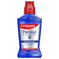 Colgate Peroxyl Mouth Sore Rinse 1.5% Hydrogen Peroxide Mild Mint 16.9fl oz