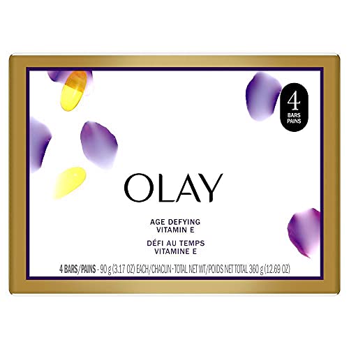 Olay Cleansing Vitamin E Cleansing Bars 12.69 oz 4 ct.