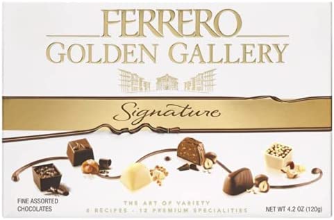 Ferrero Golden Gallery Signature Fine Assorted Chocolates 4.2oz