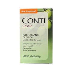 Conti Castile Pure Organic Olive Oil Soap 3.7 oz