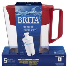 Brita Water Filtration System Pitcher Red