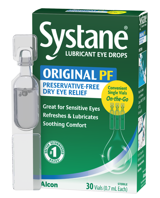 Systane Original PF Eye Drops- 30 Vials (0.02 oz each)