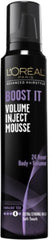 L'Oreal Boost It Volume Inject Mousse Extra Strong Hold 8.3 oz