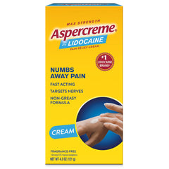 Aspercreme 4% Lidocaine Max Strength Cream 4.3oz