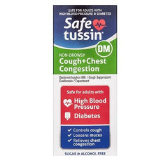 Safe Tussin DM Cough + Congestion 4.0fl oz