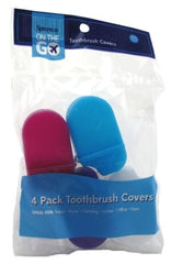 Sprayco On the Go Toothbrush Covers 4pk