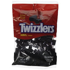 Twizzlers Nib Black Licorice 6oz