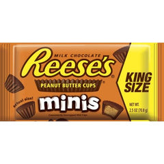 Reese's King Size Minis Unwrapped Peanut Butter Cups 2.5oz