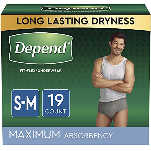 Depend Fresh Protection Incontinence Underwear for Women Maximum, M, 18Ct