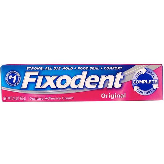 Fixodent Original Denture Adhesive Cream 2.4 oz